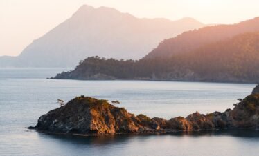 Amazing Mediterranean seascape in Turkey