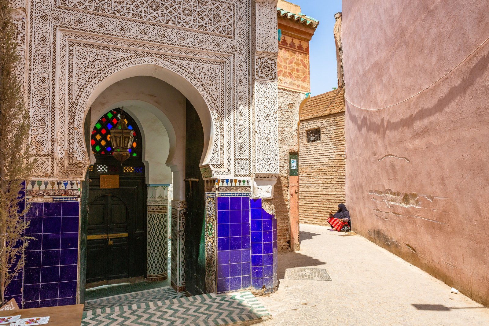 Mosque in Marrakesh Morocco