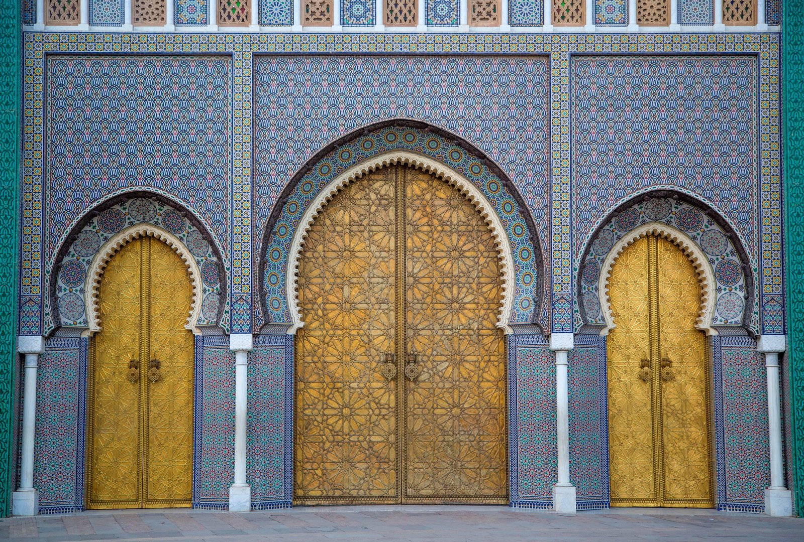Royal Palace in Fez, Morocco