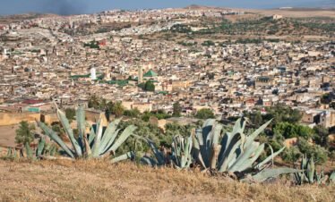 Scenic view of Fes in Morocco