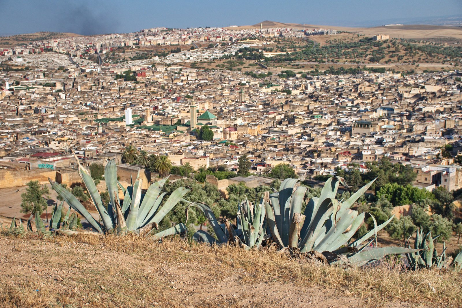 Scenic view of Fes in Morocco