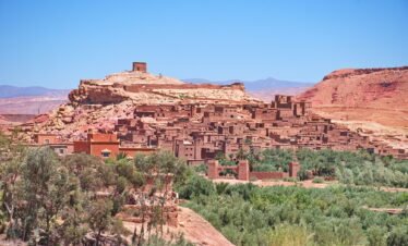 Tourist complex Ait ben Haddou in Morocco